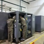 1616 7345 80 Second Hand GA160 Air End - Atlas Rotary Screw Air Compressor - Image 3